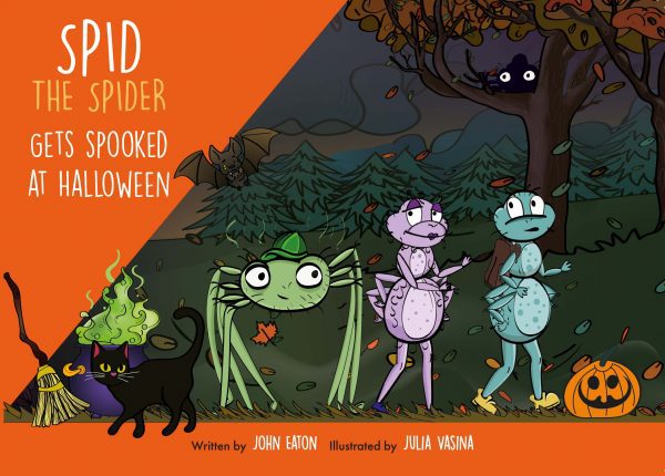 Spid the Spider Gets Spooked at Halloween - new children's book out now