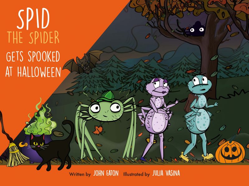 Spid the Spider Gets Spooked at Halloween - new children's book out now