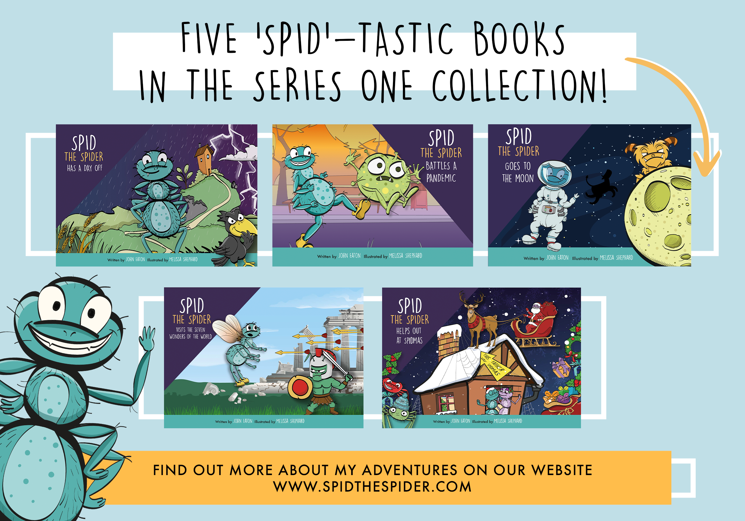 spid five book collection image