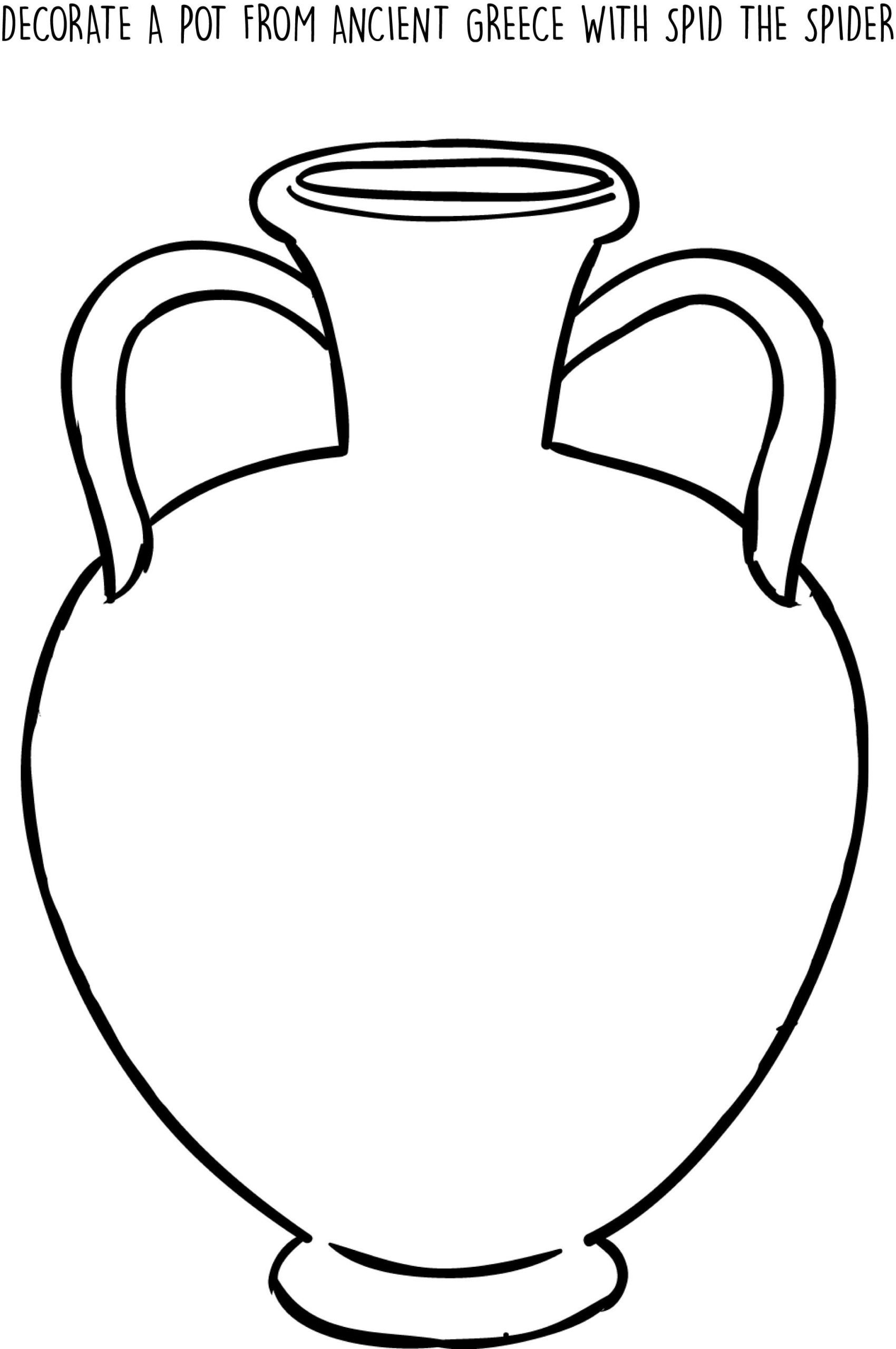 Decorate a Pot from Ancient Greece With Our Free Template decorate-a-pot-from-ancient-greece-with-our-free-template