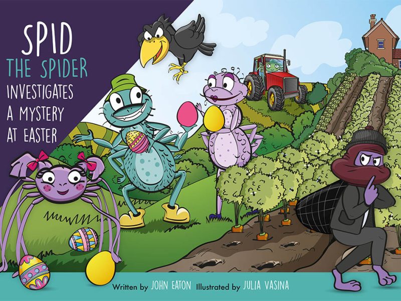 Spid investigates a mystery at easter book cover
