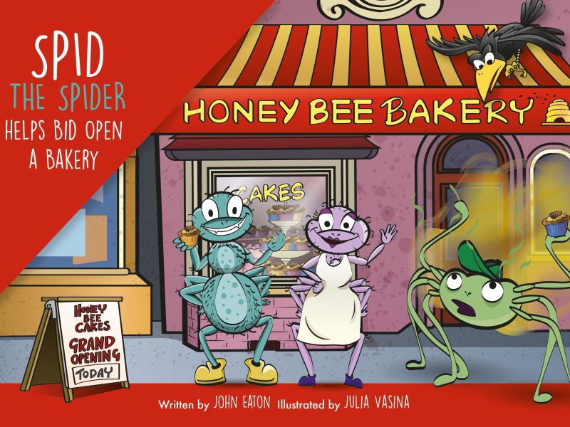 Spid the Spider Helps Bid Open a Bakery
