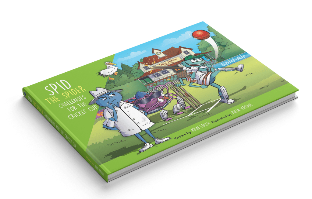 Spid the Spider Challenges for the Cricket Cup Book Cover