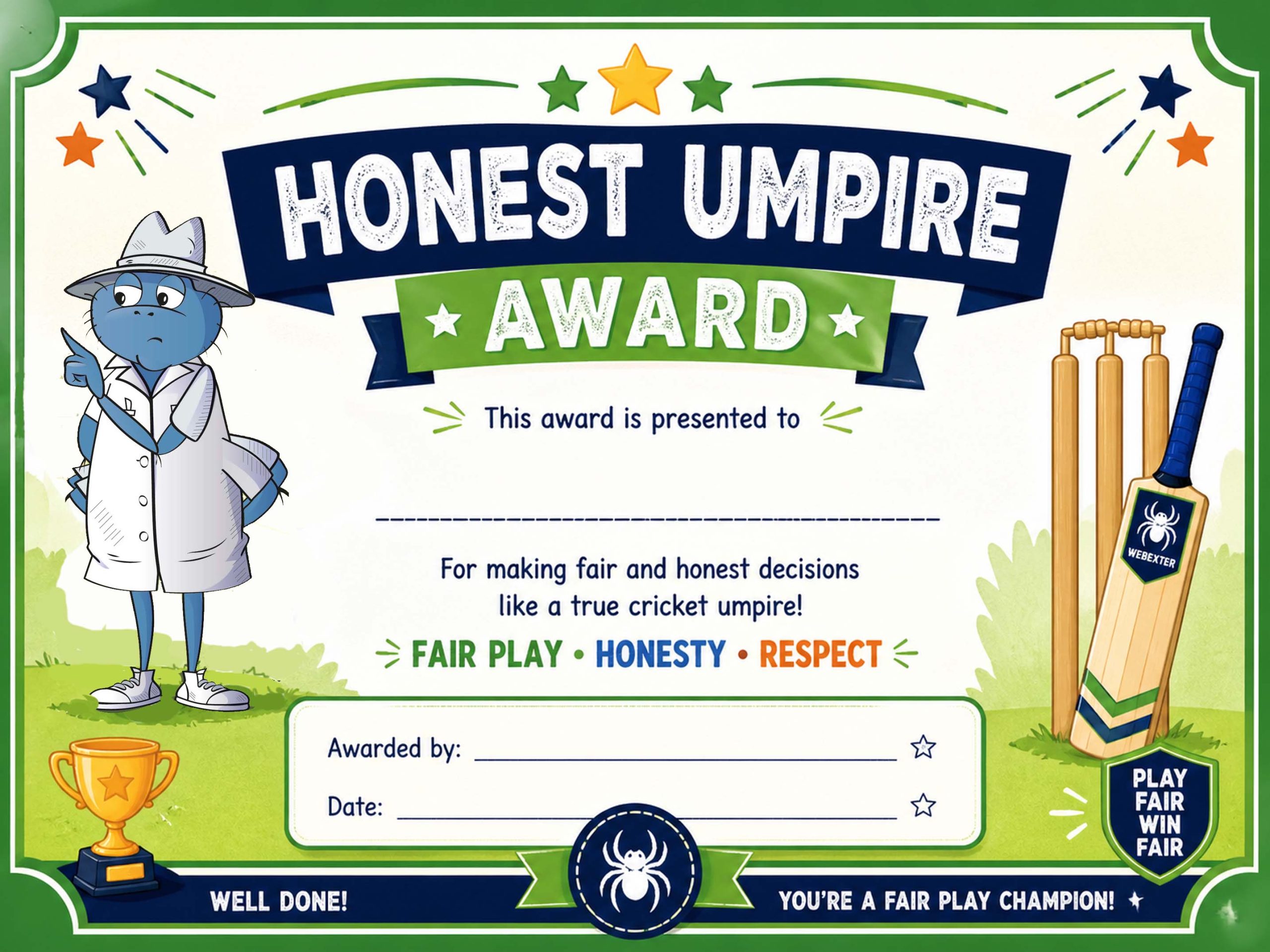 Honest Umpire Award