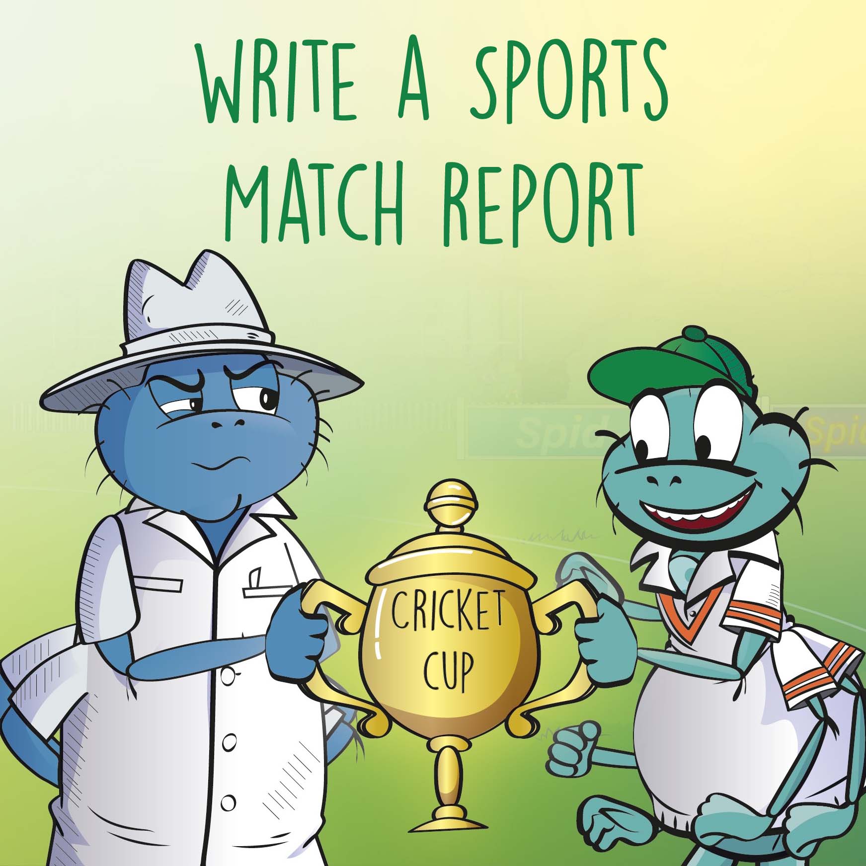 Write a Sports Match Report with Spid! 🏏